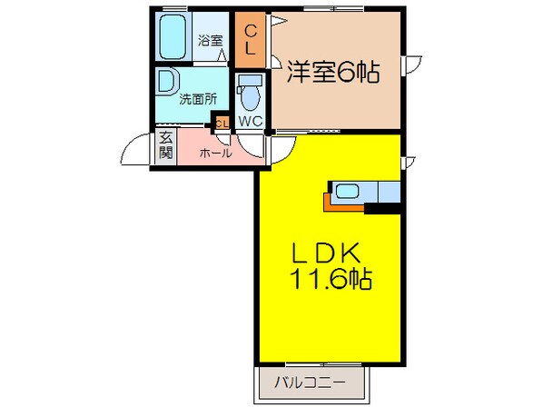 クラニッヒの物件間取画像